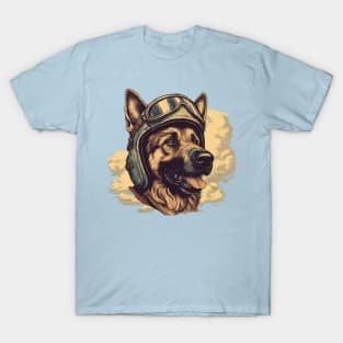 Aviator dog T-Shirt